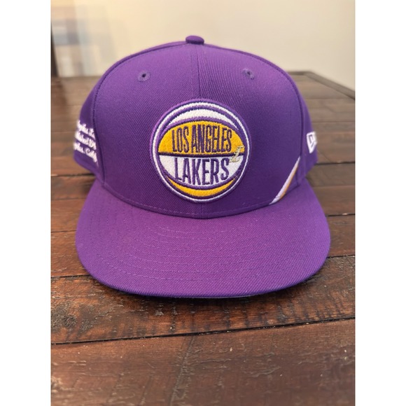 New Era Other - New Era 9FIFTY Los Angeles Lakers Snapback Hat Purple NBA Basketball Cap OSFM